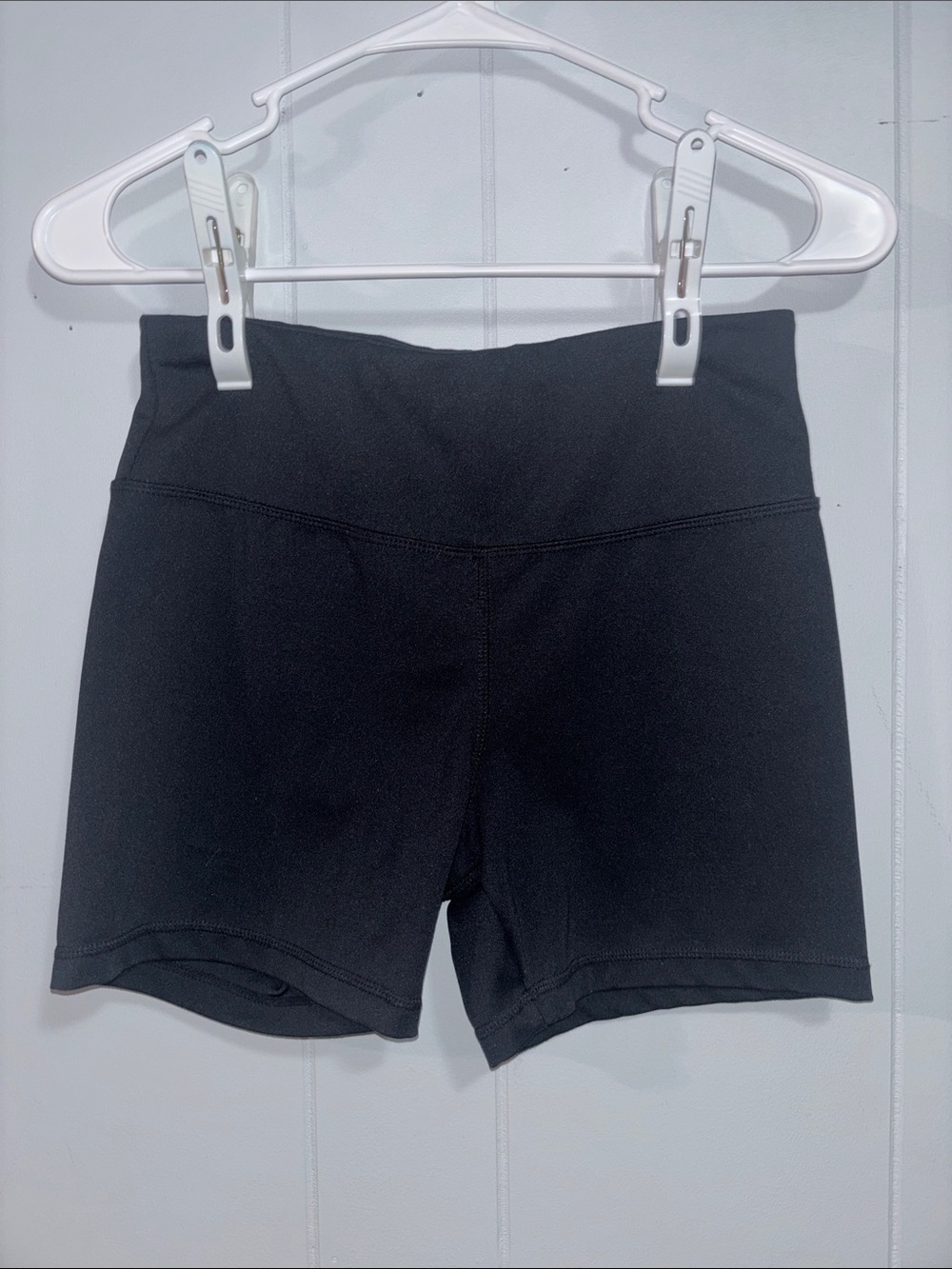 Jockey Black High-Waist Bike Shorts